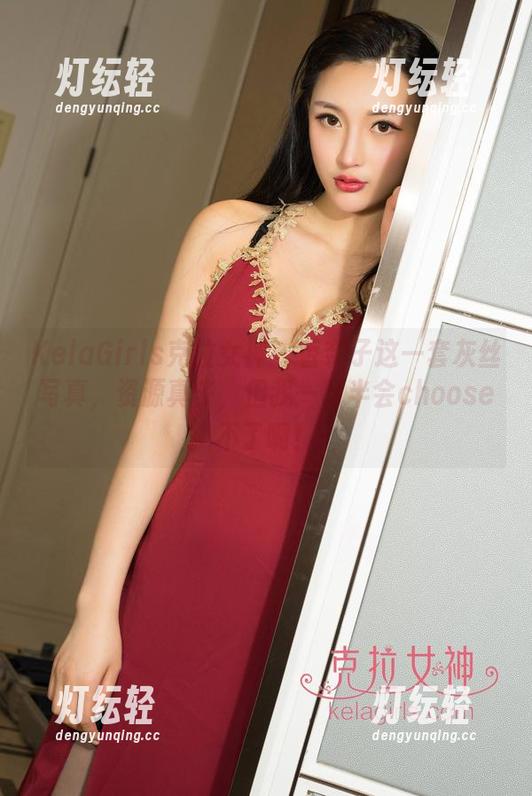 KelaGirls克拉女神 - 香奈子这一套灰丝写真，资源真多，但我一时半会choose不了啊！