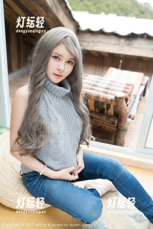 MiStar魅妍社 - 不怕撞衫，你以为水手服只适合某些女孩？赵梦洁的高清版本让你刮目相看！