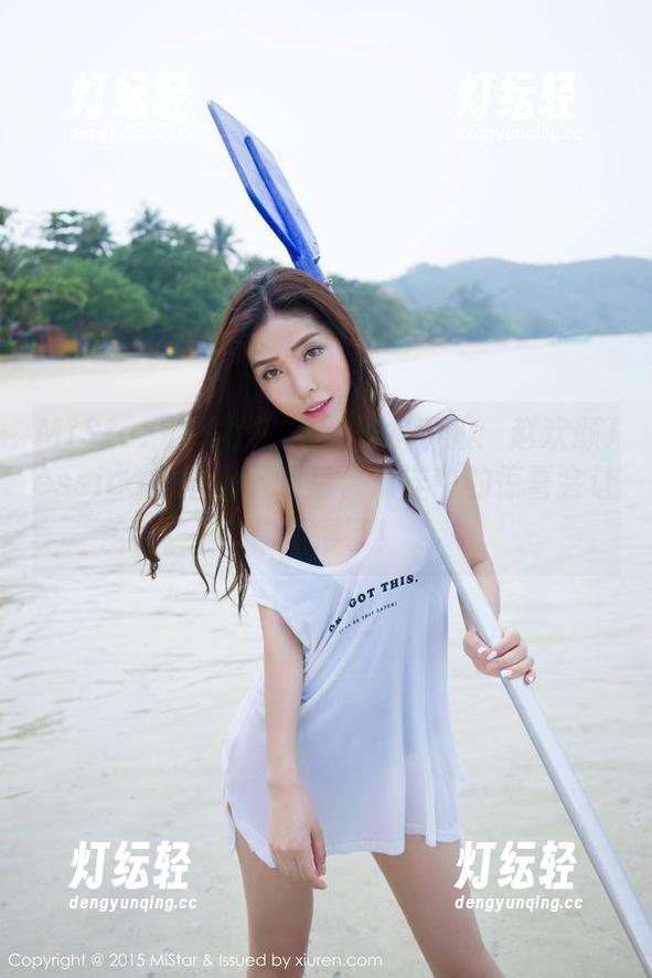 MiStar魅妍社 - 不只是水手服：赵欢颜Jessica的图集下载后，海洋中的惊喜会让你不得了！