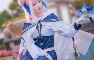 更新！弥音音ww的水手服cos，仿佛把风的声音都绑定在了她的掌心！
