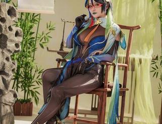 下载洛璃LoLiSAMA的魔女莉莉丝套图，可能会让你误以为自己中了魔法！