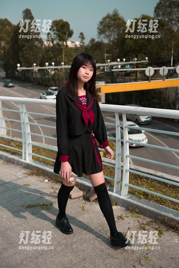 魔镜街拍 - 艾小青水手服合集：你是不是也想成为海上的女神？